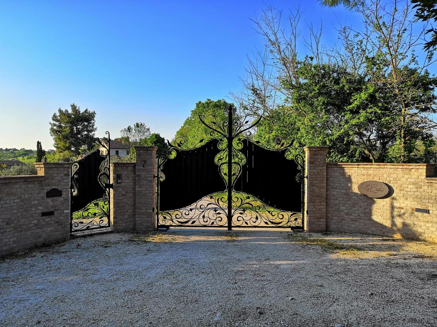 Willa Agriturismo La Contea Senigallia San Gaudenzio Zewnętrze zdjęcie
